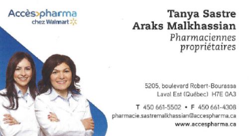 Accès Pharma  à Laval